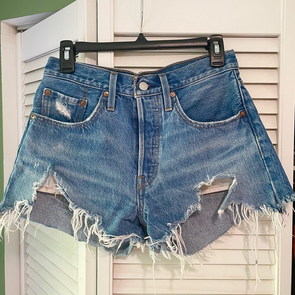 Levi’s 501 demin shorts